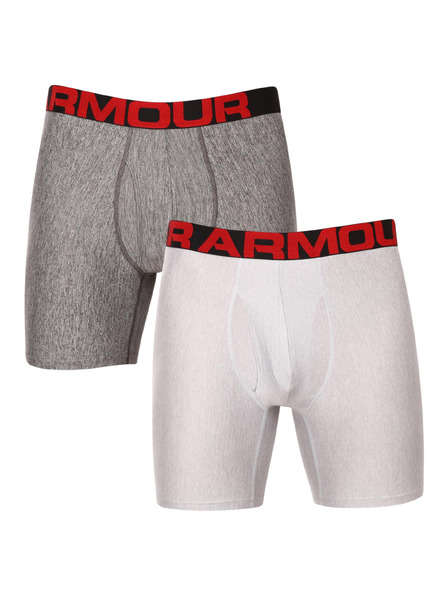 Under Armour Komplet dveh - moški bokserjii Under Armour sivi