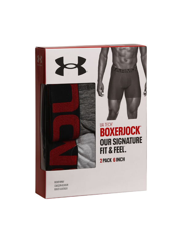 Under Armour Komplet dveh - moški bokserjii Under Armour sivi
