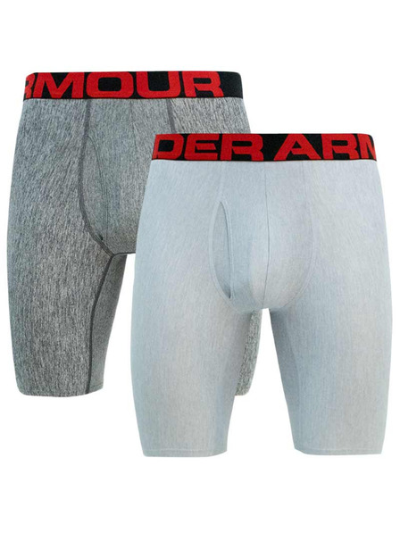 Under Armour Komplet dveh - moški bokserjii Under Armour sivi