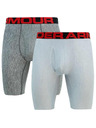 Under Armour Komplet dveh - moški bokserjii Under Armour sivi