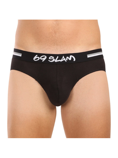 69slam Moški spodnjački 69SLAM Hanry plain bamboo hip črni