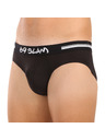 69slam Moški spodnjački 69SLAM Hanry plain bamboo hip črni