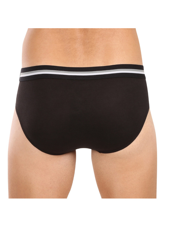 69slam Moški spodnjački 69SLAM Hanry plain bamboo hip črni