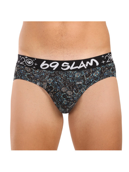 69slam Moški spodnjački 69SLAM Andreas hip bamboo SKULLER