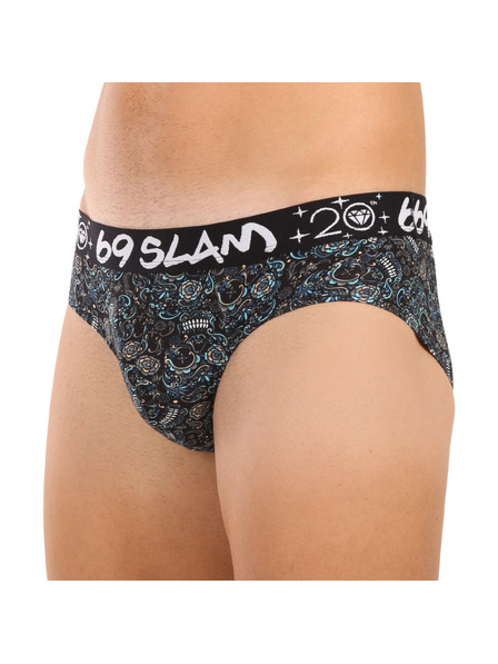 69slam Moški spodnjački 69SLAM Andreas hip bamboo SKULLER