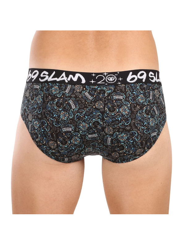 69slam Moški spodnjački 69SLAM Andreas hip bamboo SKULLER