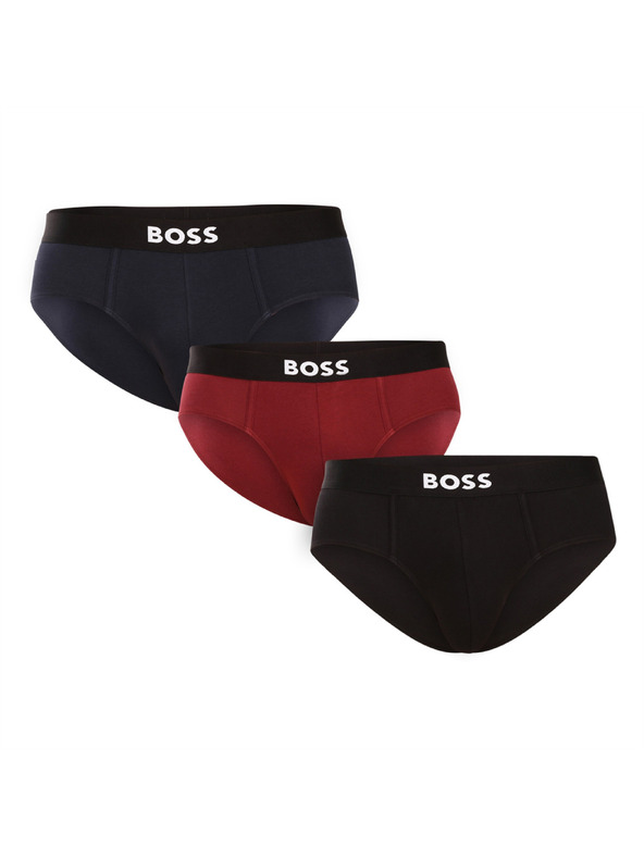 BOSS Komplet treh - moški spodnjači BOSS večbarvni