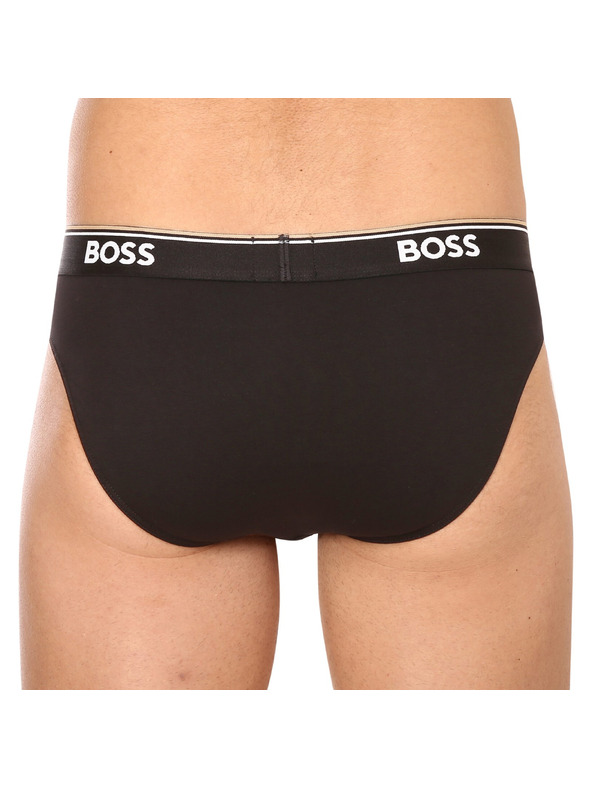 BOSS Komplet trije - moške spodnjice BOSS črne
