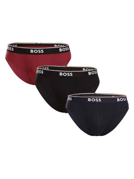 BOSS Komplet treh - moški spodnjači BOSS večbarvni