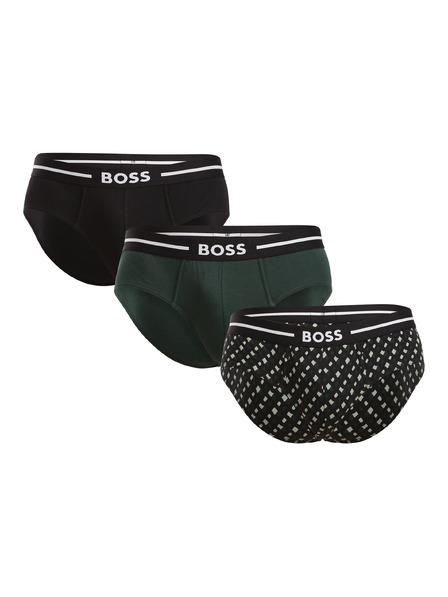 BOSS Komplet treh - moški spodnjači BOSS večbarvni