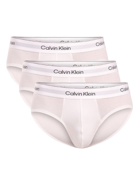 Calvin Klein Komplet trije - moške spodnjice Calvin Klein bele