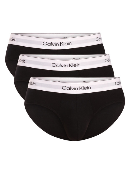 Calvin Klein Komplet trije - moške spodnjice Calvin Klein črne