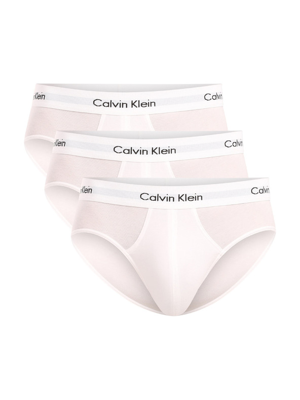 Calvin Klein Komplet trije - moške spodnjice Calvin Klein bele