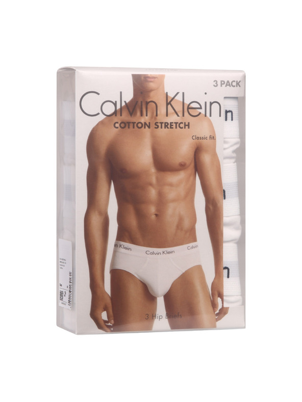 Calvin Klein Komplet trije - moške spodnjice Calvin Klein bele