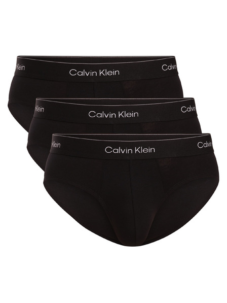 Calvin Klein Komplet trije - moške spodnjice Calvin Klein črne