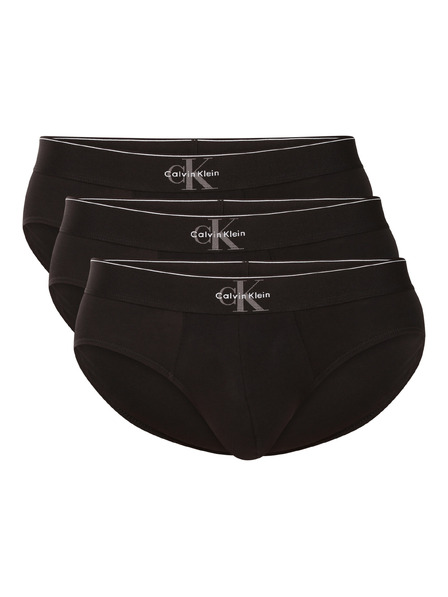Calvin Klein Komplet trije - moške spodnjice Calvin Klein črne