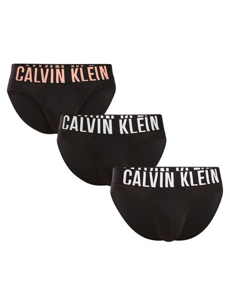 Calvin Klein Komplet trije - moške spodnjice Calvin Klein črne