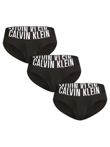 Calvin Klein Komplet trije - moške spodnjice Calvin Klein črne