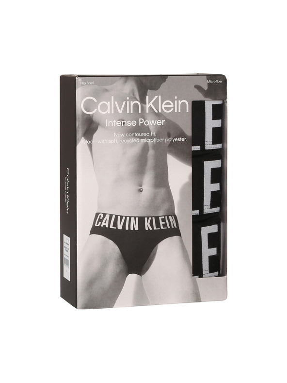 Calvin Klein Komplet trije - moške spodnjice Calvin Klein črne