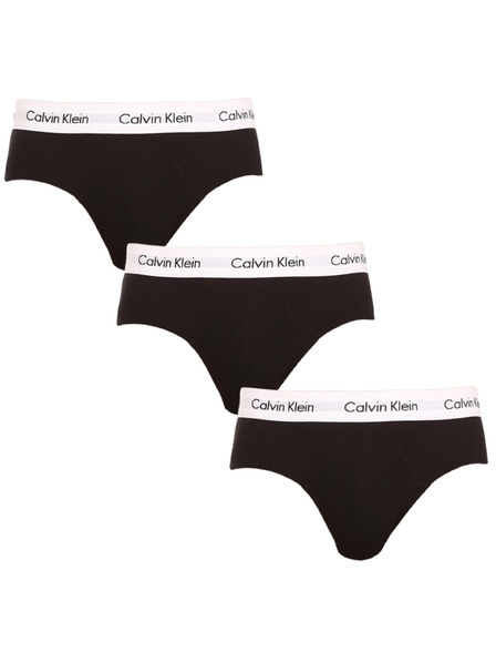 Calvin Klein Komplet trije - moške spodnjice Calvin Klein črne