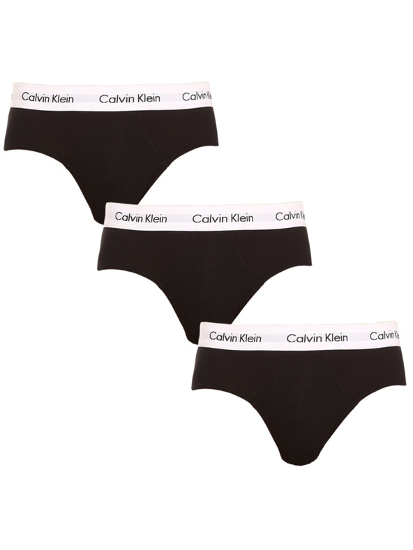 Calvin Klein Komplet trije - moške spodnjice Calvin Klein črne