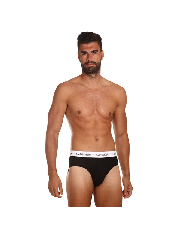 Calvin Klein Komplet trije - moške spodnjice Calvin Klein črne