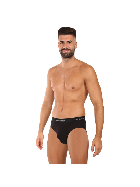 Calvin Klein Komplet trije - moške spodnjice Calvin Klein črne