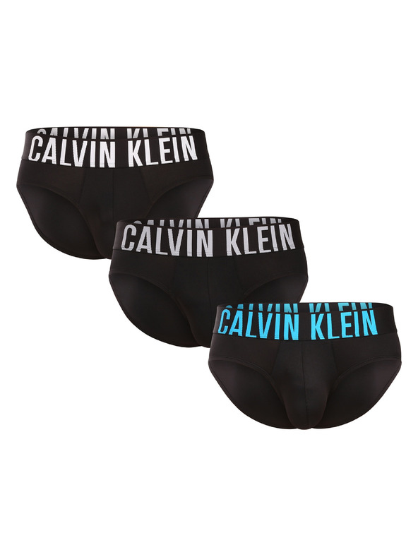 Calvin Klein Komplet trije - moške spodnjice Calvin Klein črne