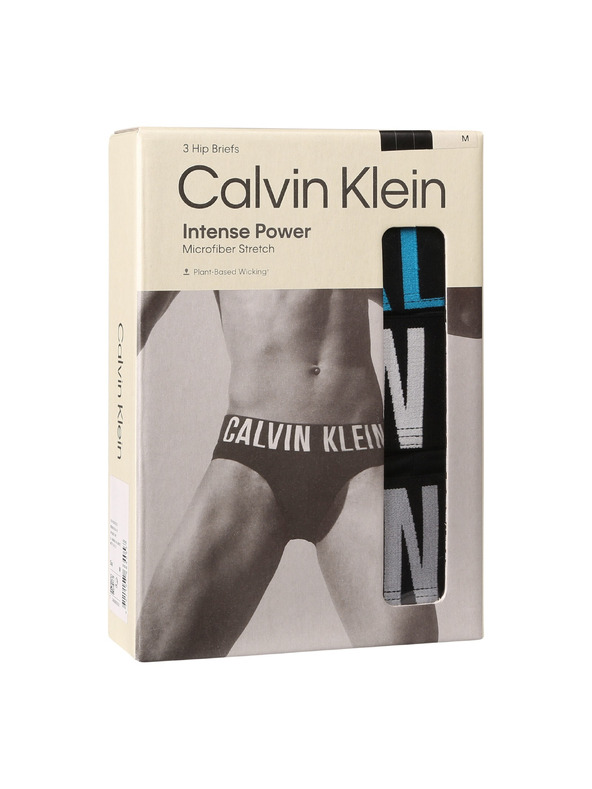 Calvin Klein Komplet trije - moške spodnjice Calvin Klein črne
