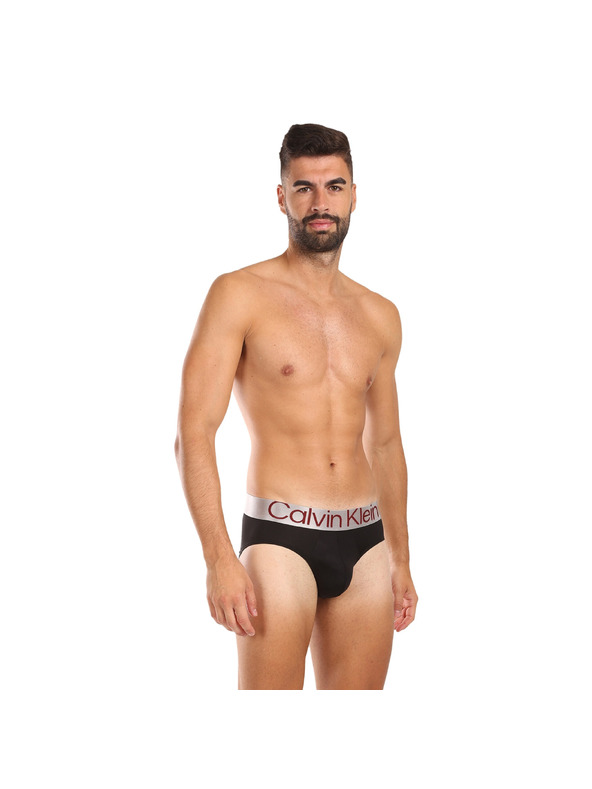 Calvin Klein Komplet trije - moške spodnjice Calvin Klein črne