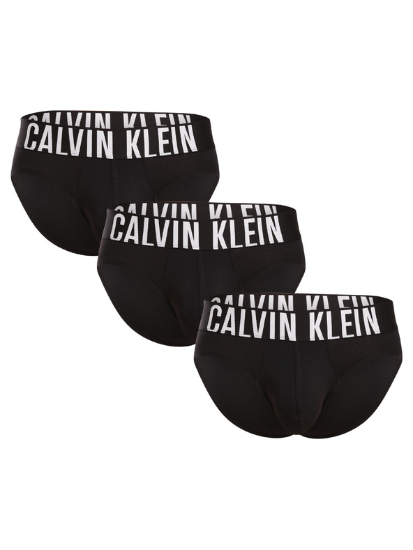 Calvin Klein Komplet trije - moške spodnjice Calvin Klein črne