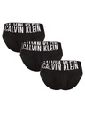 Calvin Klein Komplet trije - moške spodnjice Calvin Klein črne