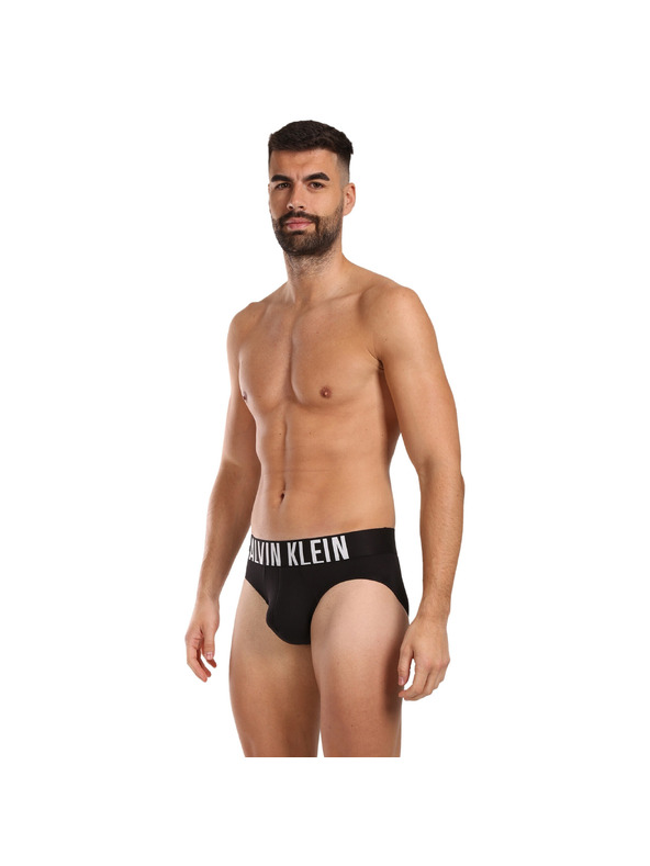 Calvin Klein Komplet trije - moške spodnjice Calvin Klein črne