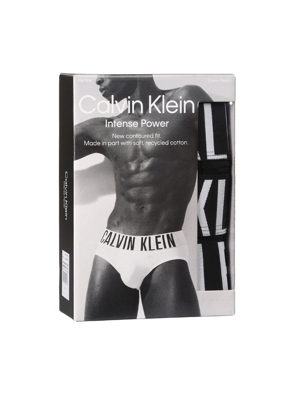 Calvin Klein Komplet trije - moške spodnjice Calvin Klein črne