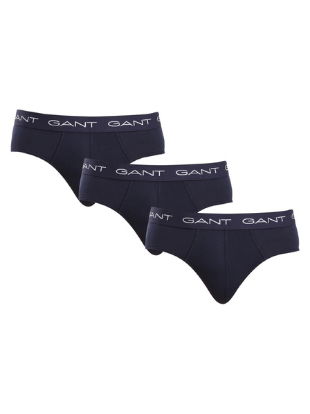 Gant Komplet trije - moške spodnjice Gant modre