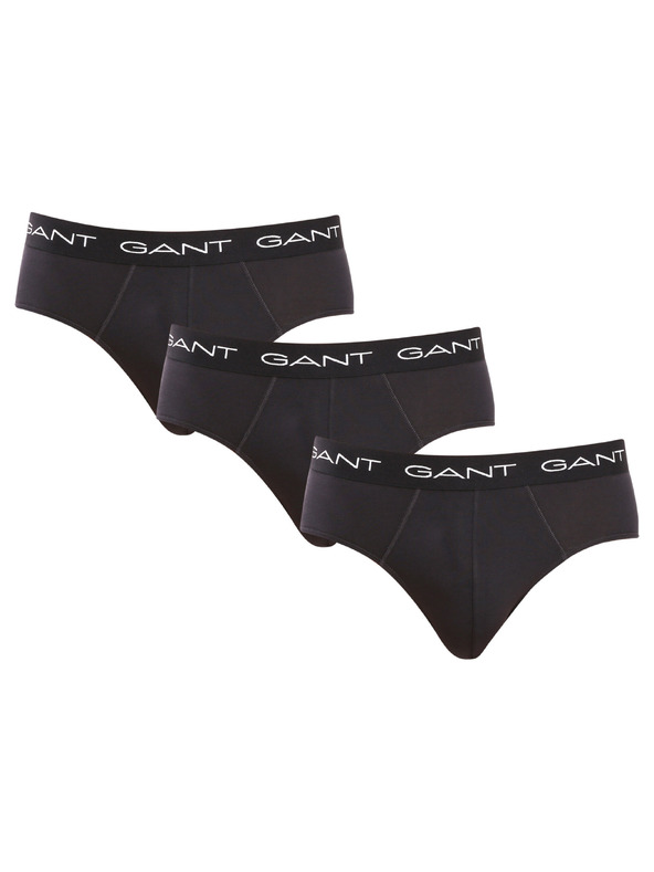 Gant Komplet trije - moške spodnjice Gant črne