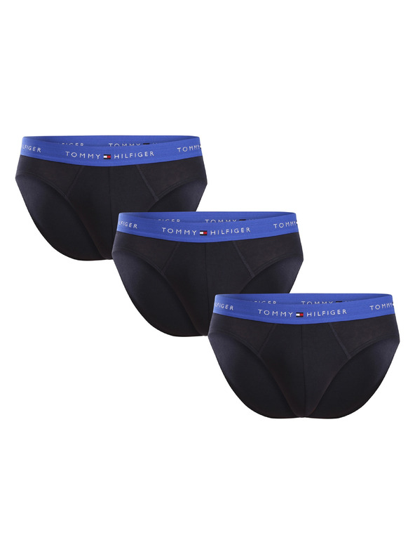 Tommy Hilfiger Komplet trije - moške spodnjice Tommy Hilfiger temno modre