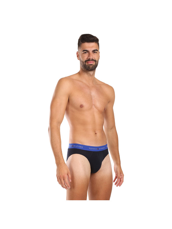 Tommy Hilfiger Komplet trije - moške spodnjice Tommy Hilfiger temno modre