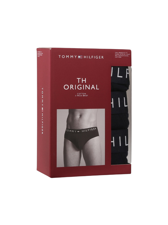 Tommy Hilfiger Komplet trije - moške spodnjice Tommy Hilfiger modre