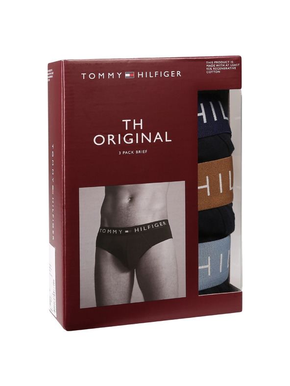Tommy Hilfiger Komplet trije - moške spodnjice Tommy Hilfiger temno modre