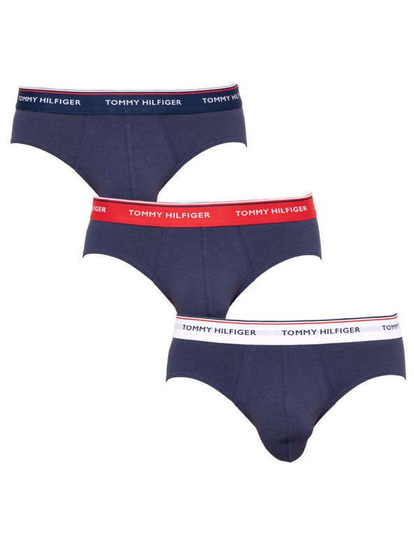 Tommy Hilfiger Komplet trije - moške spodnjice Tommy Hilfiger temno modre