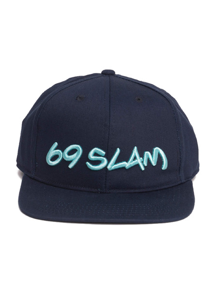 69slam Kapa s šiltom 69SLAM LOGO modra