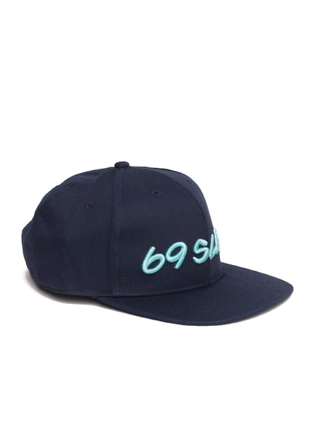 69slam Kapa s šiltom 69SLAM LOGO modra