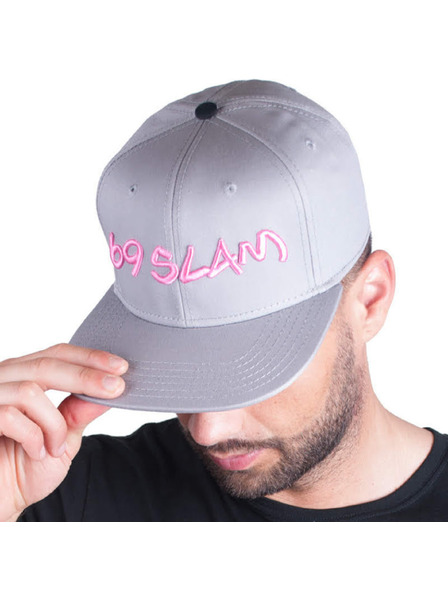 69slam Kapa s šiltom 69SLAM logo - JP siva