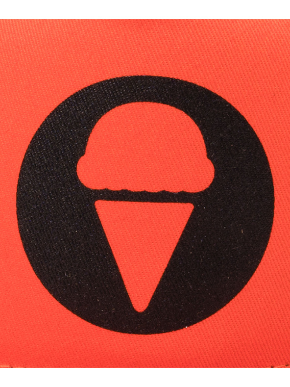 69slam Kapa s šiltom 69SLAM LOGO oranžna