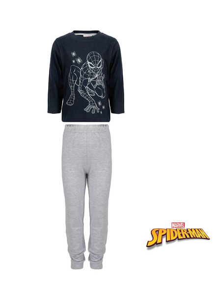 Trenýrkárna Fantovska pižama Marvel Spiderman večbarvna (39234/grey)