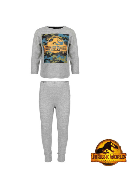 Trenýrkárna Fantovska pižama Jurassic World večbarvna (39227/grey)