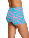 Modibodi Dečke menstruacijske plavalke Modibodi Performance Hi Waist Short Super Wavy Blue spodnji del