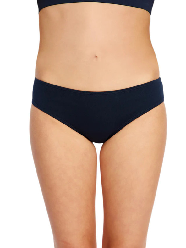 Modibodi Dečke menstruacijske plavalke Modibodi Performence Bikini Brief Super Navy Blue spodnji del