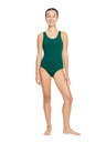 Modibodi Dečke menstruacijske plavalke Modibodi Performance Racerback One Piece Super Forest Green enodelne
